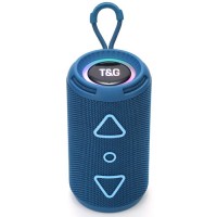 Bluetooth-колонка TG656 с RGB ПОДСВЕТКОЙ, speakerphone, радио, blue