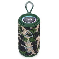 Bluetooth-колонка TG656 с RGB ПОДСВЕТКОЙ, speakerphone, радио, camouflage