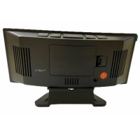 Часы сетевые VST-899-4, зеленые, USB