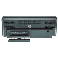 Часы сетевые VST-898-5, синие, температура, USB