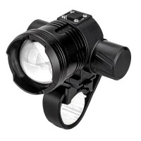 Фонарь налобный PLD-5835-P50, велокрепление, Li-Ion аккум, ЗУ Type-C, zoom, Box