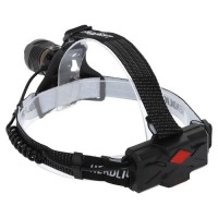 Фонарь налобный PLD-8059-P50+UV, 2x18650, ЗУ Type-C, zoom, Box