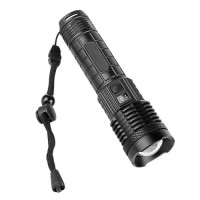 Фонарь PLD-H007  WHITE LASER LED PM10-TG, Li-Ion аккум., power bank, индикация заряда, ЗУ Type-C, zoom, Box