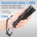 Фонарь PLD-H007  WHITE LASER LED PM10-TG, Li-Ion аккум., power bank, индикация заряда, ЗУ Type-C, zoom, Box