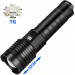 Фонарь PLD-H007  WHITE LASER LED PM10-TG, Li-Ion аккум., power bank, индикация заряда, ЗУ Type-C, zoom, Box