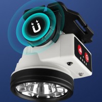 Фонарь налобный PLD-LY004-XPE+COB, Motion Sensor, Li-Ion аккум, индикация заряда, магнит, ЗУ Type-C, Box