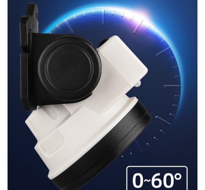 Фонарь налобный PLD-LY004-XPE+COB, Motion Sensor, Li-Ion аккум, индикация заряда, магнит, ЗУ Type-C, Box