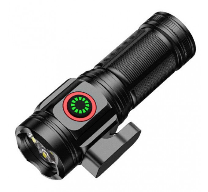 Фонарь W5183-4XHP360, 1х18500, индикация заряда, магнит, стропорез, ЗУ Type-C, Box