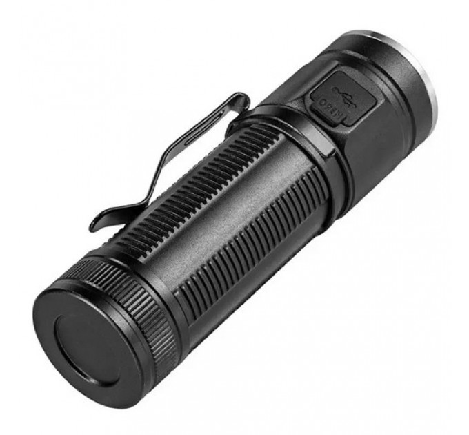 Фонарь W5184-6XHP360, 1х18650, индикация заряда, ЗУ Type-C, Box