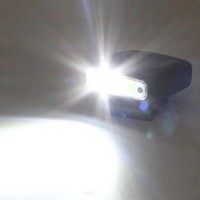Фонарь налобный W6129-XPE+COB+8RGB, Motion Sensor,  Li-Ion аккум., индикация заряда, клипса, ЗУ Type-C, чехол