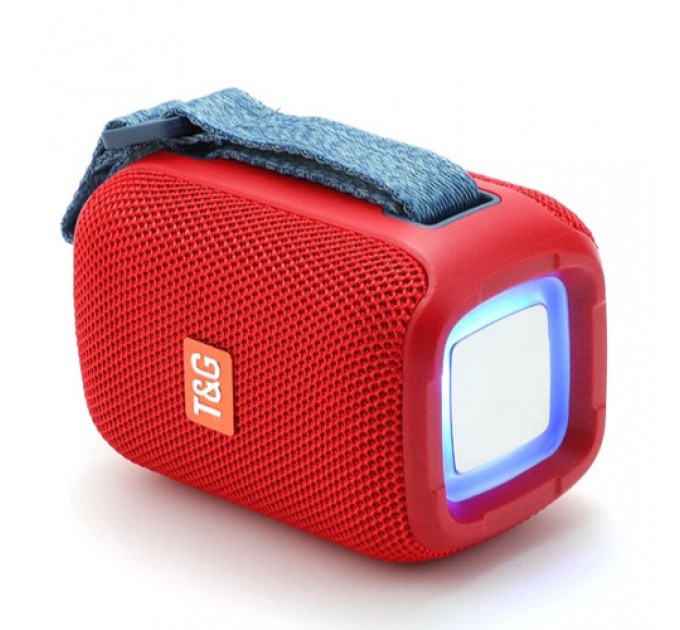 Bluetooth-колонка TG339 с RGB ПОДСВЕТКОЙ, speakerphone, радио, red