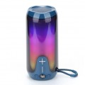 Bluetooth-колонка TG651 с RGB ПОДСВЕТКОЙ, speakerphone, радио, blue