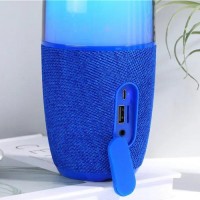 Bluetooth-колонка TG644 с RGB ПОДСВЕТКОЙ, speakerphone, радио, blue