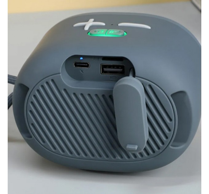 Bluetooth-колонка TG662, c функцией speakerphone, радио, grey