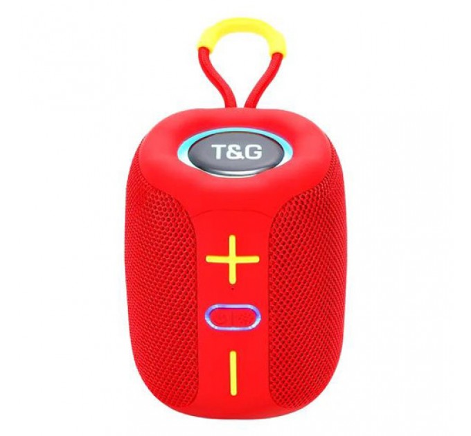 Bluetooth-колонка TG658 с RGB ПОДСВЕТКОЙ, speakerphone, радио, red