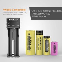 Зарядное устройство LiitoKala Lii-100C, 1x18650/ 26650/ 18350/ 14500/ AA/ AAA