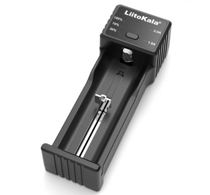Зарядное устройство LiitoKala Lii-100C, 1x18650/ 26650/ 18350/ 14500/ AA/ AAA