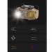 Фонарь налобный CH-8825-3P35+COB(white+yellow)+RGB, Motion Sensor, Power Bank, Li-Ion аккум., индикация