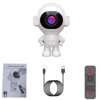 Звездный 3D проектор MGY-143 Astronaut, Bluetooth, Speaker, 4 вкладыша, Night Light