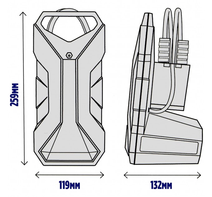 Пуско-зарядное устройство Jump starter SHELL SH924, 24000mAh, 1шт/уп