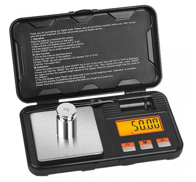 Весы ювелирные CX-Toolbox, 200г (0,01г), чаша