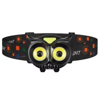 Фонарь налобный PLD-WT209-2COB COBA, 3xAAA