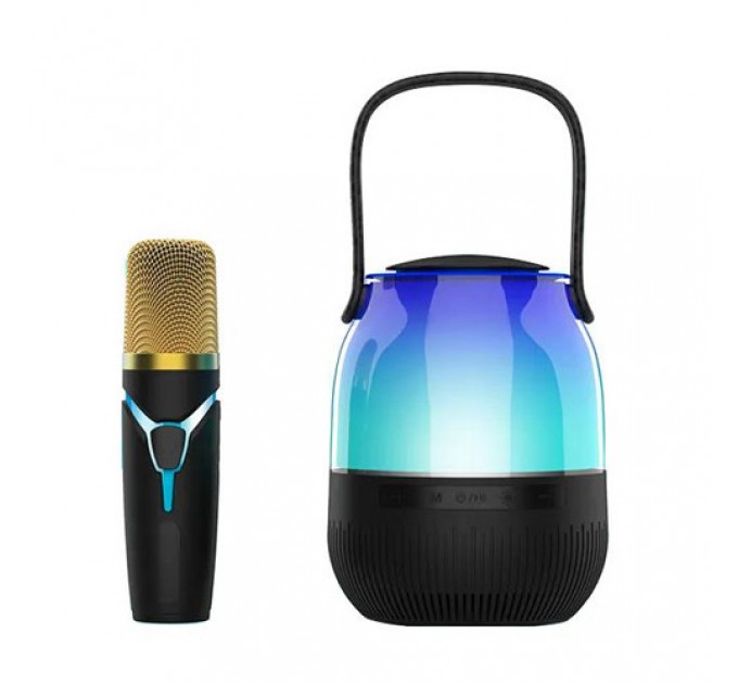 Bluetooth-колонка с RGB подсветкой XM-A68, микрофон