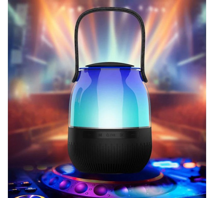 Bluetooth-колонка с RGB подсветкой XM-A68, микрофон