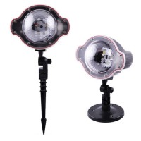 Светодиодный лазерный проектор Star Shower 3-Color  809-3-х цветный, дом+улица, 2 кронштейна, Waterproof