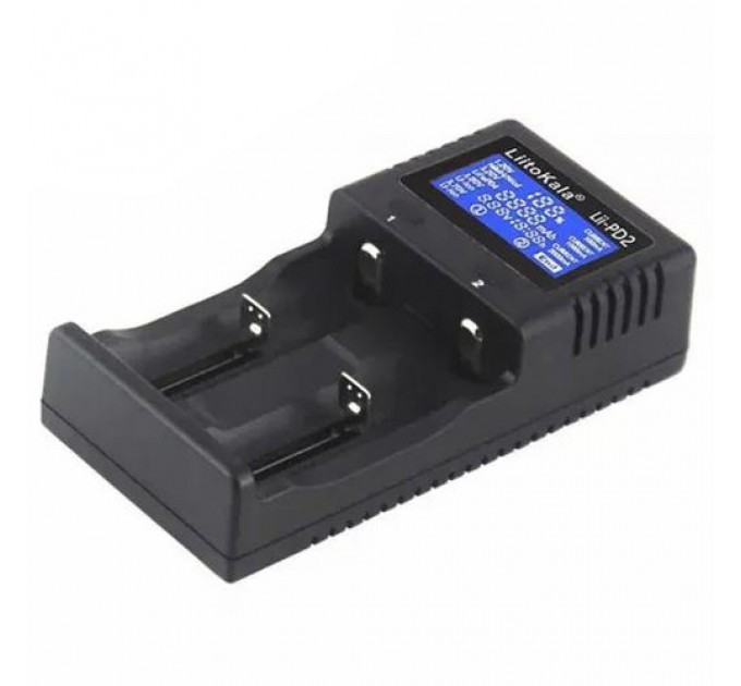 Зарядное устройство LiitoKala Lii-PD2, 2xАА/ ААА/18650/ 26650/ 21700