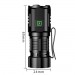 Фонарь F30-3XPG, 1х16340A, индикация заряда, ЗУ Type-C, чехол, магнит, Box