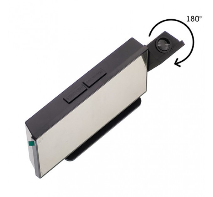 Часы сетевые проекционные VST-896S-4, зеленые, температура, USB