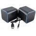 Колонки 2.0 HAVIT HV-SK473 USB Black/Blue