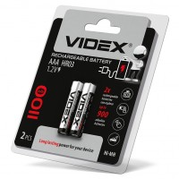 Акумулятори Videx HR03/AAA 1100mAh, блістер 2 шт