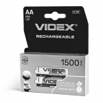 Акумулятори Videx HR6/AA 1500mAh double blister/2шт Акумулятори Videx HR6/AA 1500mAh double blister/2шт
