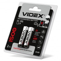 Акумулятори Videx HR6/AA 1500mAh, блістер 2 шт