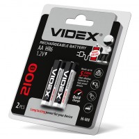 Акумулятори Videx HR6/AA 2100mAh, блістер 2 шт