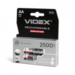 Акумулятори Videx HR6/AA 2500mAh double blister/2шт Акумулятори Videx HR6/AA 2500mAh double blister/2шт