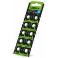 Батарейка часовая Videx AG 2/LR726 BLISTER CARD 10 шт