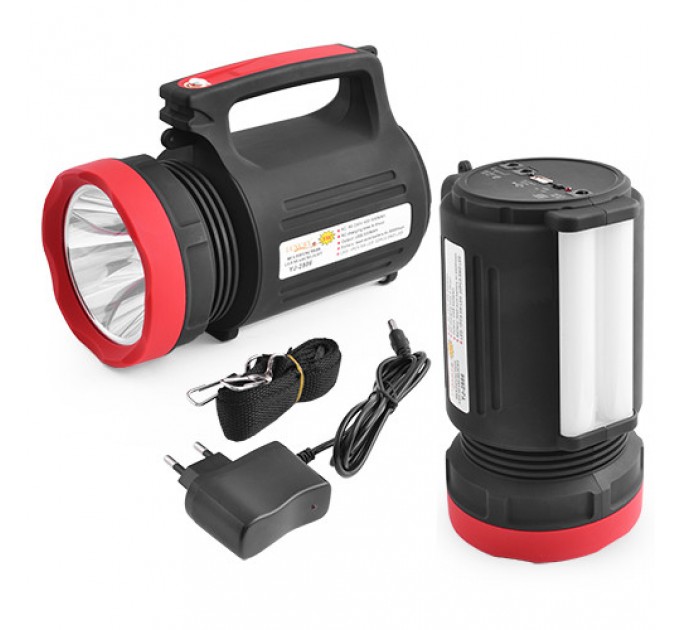 Фонарь переносной Luxury 2886-5W+22SMD, power bank, встроенный аккумулятор, ЗУ 220V