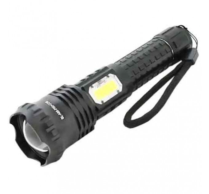 Фонарь BL-A95-P50+COB, 1x18650, zoom, ЗУ microUSB, Box