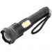 Фонарь BL-A95-P50+COB, 1x18650, zoom, ЗУ microUSB, Box