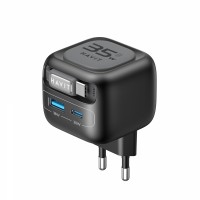 Зарядний пристрій HAVIT UC251 GaN 35W USB-A+USB-C +Кабель USB-C