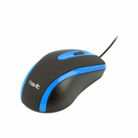 Проводная мышь HAVIT HV-MS753 USB Black/Blue (1000 DPI, 3 кл)