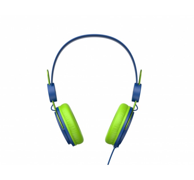 Наушники проводные накладные HAVIT HV-H2198D Blue/Green c микрофоном