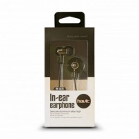 Вакуумные наушники с микрофоном HAVIT HV-L670 Black