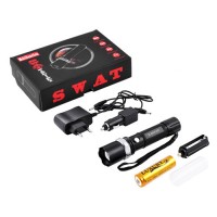 Фонарь Police 8626-XPE, 1х18650/3xAAA, zoom, ЗУ 220V/12V, Box