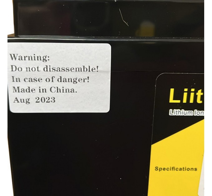Аккумулятор LiFePO4, LiitoKala, 12V 100Ah, BMS smart плата