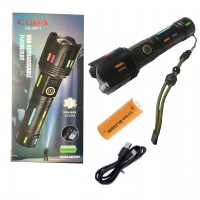 Фонарь NIGHT VISION FLUORESCENCE G671/G25 WHITE LASER LED PM30-TG, 1х26650/3xAAA, power bank, ЗУ Type-C, zoom,