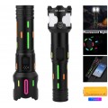 Фонарь NIGHT VISION FLUORESCENCE BL-2405-TG, 1x26650, power bank, индикация заряда, ЗУ Type-C, zoom